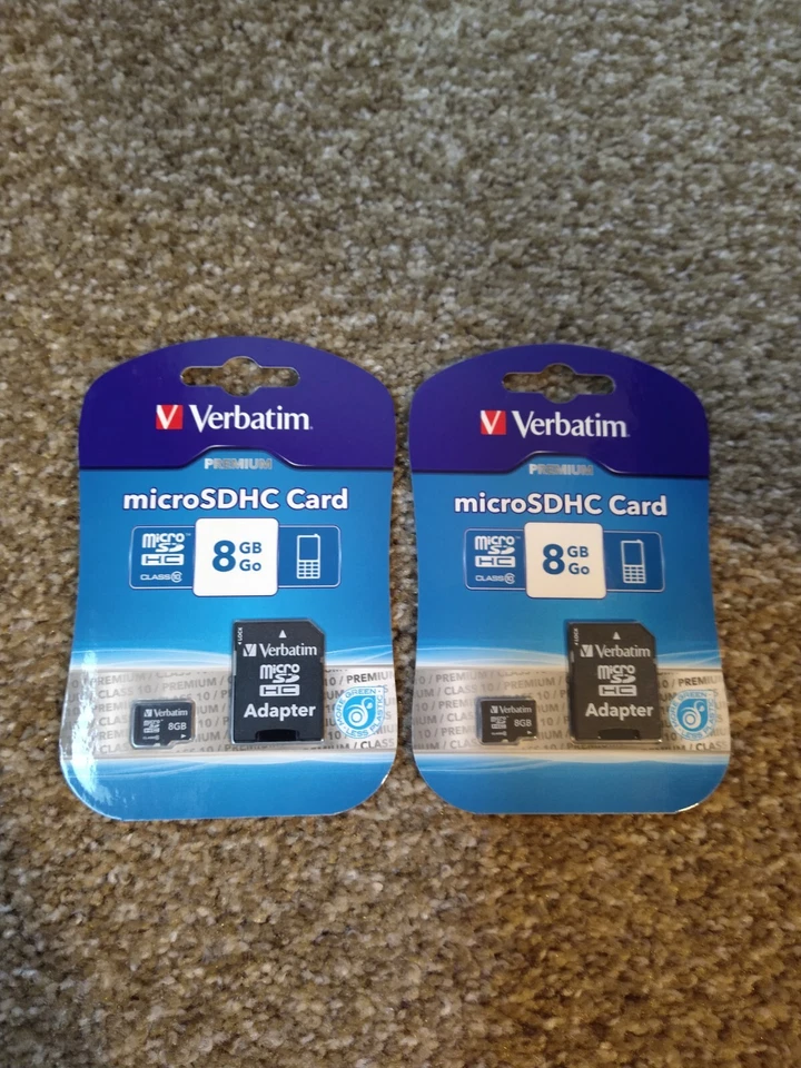 Verbatim & Next Base Class 10 8GB microSDHC Cards - Image 2 of 4