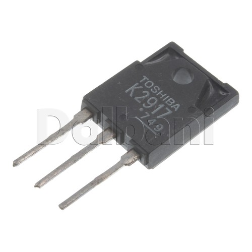 MOSFET Toshiba 2SK3407 Original - 10A, 450V, 0.65 Ohm, N-Channel, Neuf