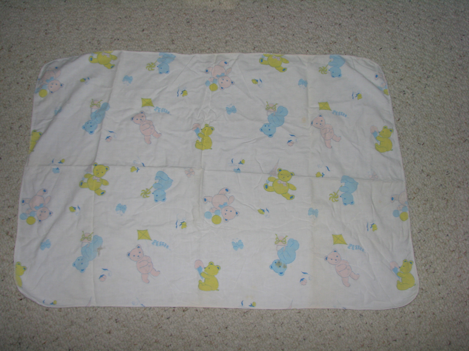 hospital blanket teddy bear