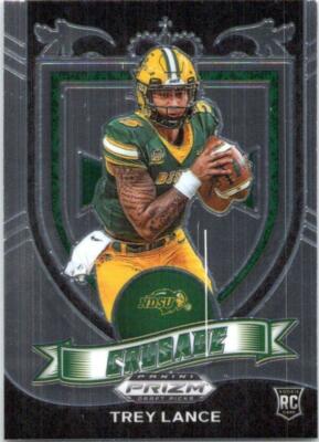 2021 Panini Prizm Draft Picks #164 Trey Lance North Dakota State Bison 