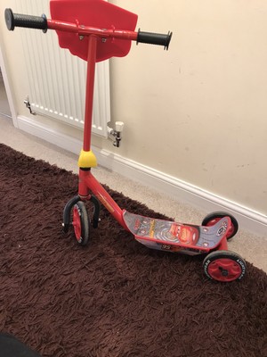 disney cars 3 tri scooter