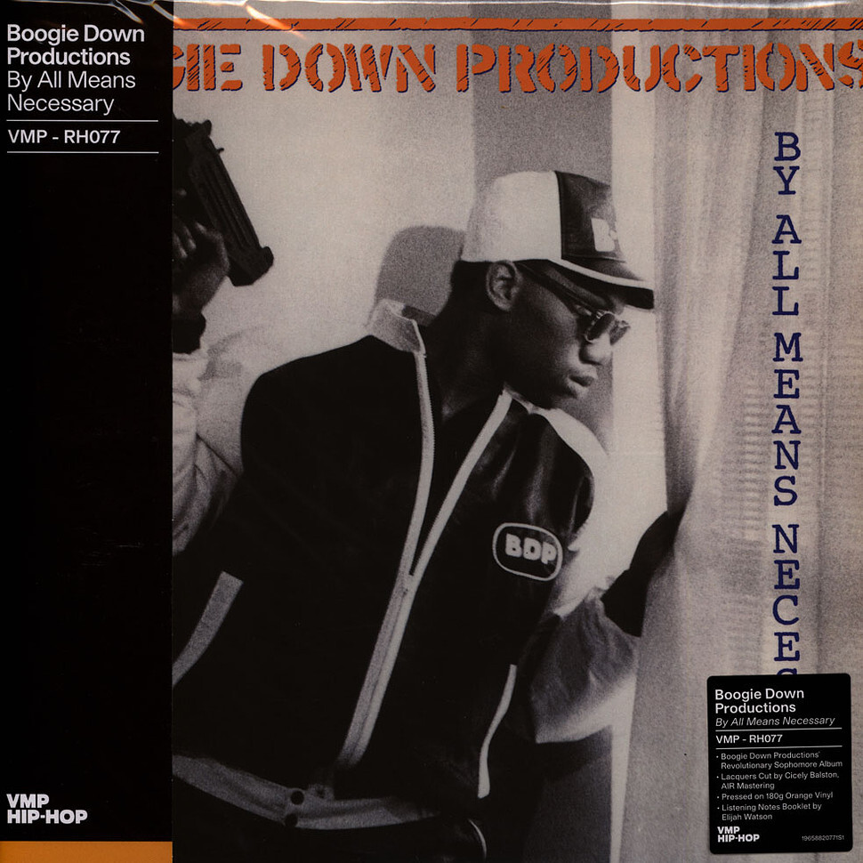 欧LP Boogie Down Productions By All Means Necessary MOVLP1460 Music On Vinyl, Jive /00260 Boogie Down Productions : By All Means Necessary (180 gram