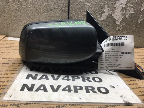 2004 2005 2006 BMW 550i 525i 528i 530i 545i Right Mirror OEM #1386