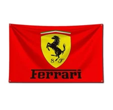 Ferrari Banner Flag Flag Merch Workshop New