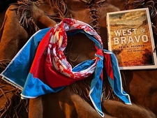 Rio Hondo Bandana & Western Novel,  Hero style wild rag, Duke Cowboy Scarf