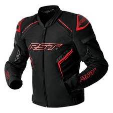 RST S1 D30 Black/Grey/Red Urban Sports Touring Waterproof Textile Motorcycle ...