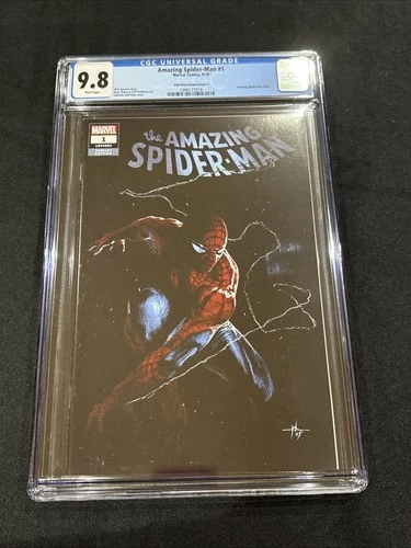 Amazing Spider-Man #1 Marvel Comics 9/18 Dell’Otto Variant Cover C  CGC 9.8