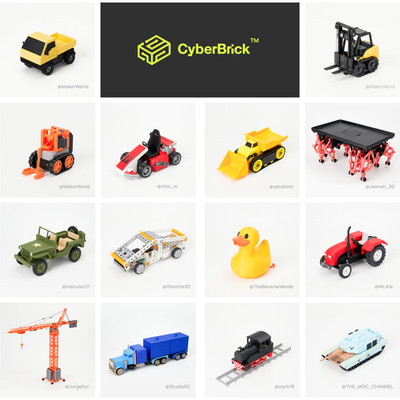 CyberBrick Hardware Kit for Bambu Lab Creator Program Modular Programmable