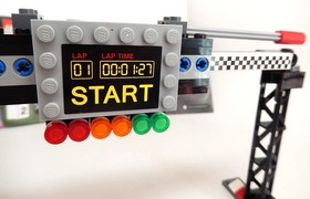 Lego Porsche 911 Gt Finish Line 75912 Speed Champions 100% Complete Set 551 Pcs