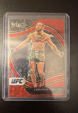 2021 Panini Select UFC - Octagonside Conor McGregor #284 Red Disco Prizm /199