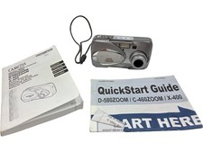 Olympus Camedia C-460 Zoom Digital Camera 4MP Optical Zoom Grey T2710 D118
