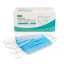 Three-Layer Disposable Face Mask