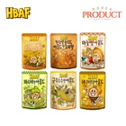 HBAF Korean Roasted Almonds 40g x 12 packs (6 Flavors) Garlic Salted Caramel