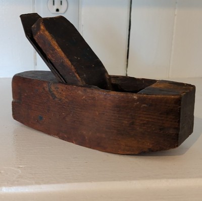 Lyon & Smith Antique Original Wooden Hand Plane