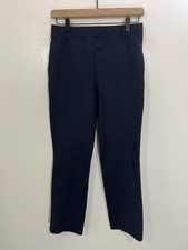 Quince Pull On High Rise Ultra-Stretch Ponte Knit Straight Leg Pants S Luxury