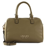 Liu Jo Evrim Ecs Satchel Bag S Handtasche Tasche Mud Taupe