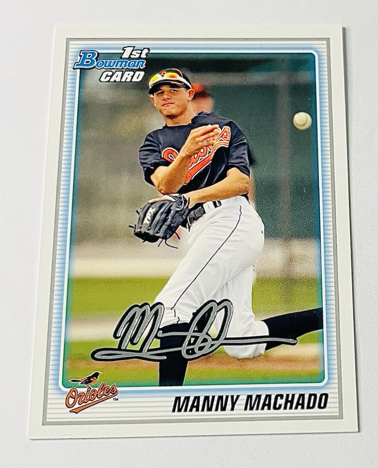 Manny Machado 2010 Bowman Draft Picks #BDPP80 1st Rookie RC Orioles Padres