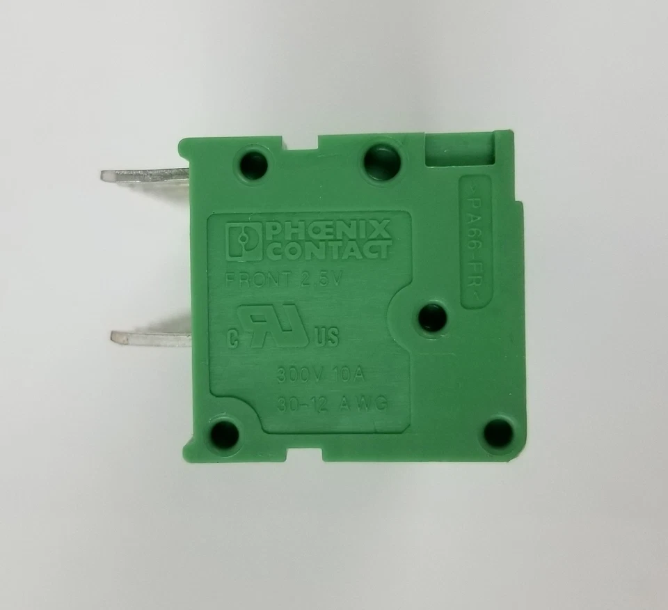 50 Phoenix Contact 1700053 Fixed Terminal Blocks 24 A 400 V Rated 30-12 AWG NEW - Image 4 of 4