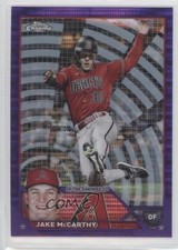 2023 Topps Chrome Purple Sonar Refractor 82/275 Jake McCarthy #86 06z2