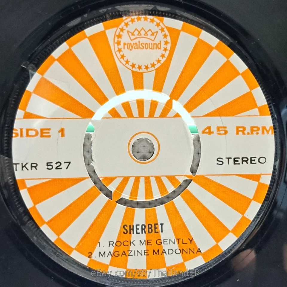 SHERBET /ROCK ME GENTLY /MAGAZINE MADONNA / THAILAND EP 45 THAI - Image 4 of 4