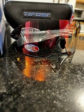 Tifosi Rail Matte Black with Fototec Cat. 1-3 Cycling Sunglasses