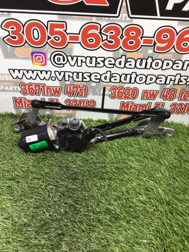 ✅ KIA FORTE 2017 acoplamiento limpiaparabrisas delantero con motor Pn: 86110-A7000 OEM Foto 2 de 4