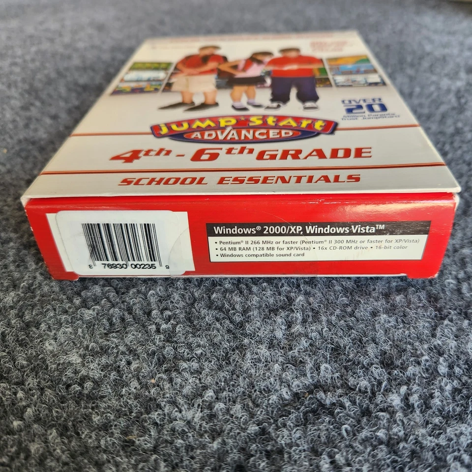 Jumpstart Advanced 4th-6th Grade (for PC) *New,Sealed* - Image 3 of 4