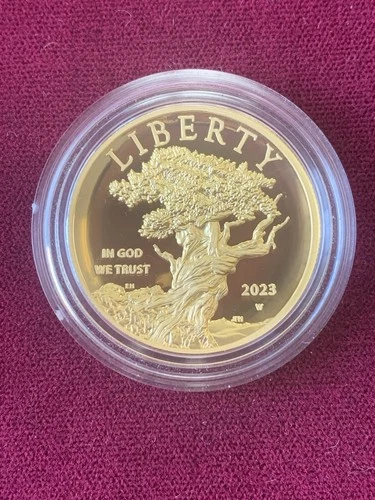 2023 American Liberty “Perseverance” High Relief 1 oz .999 Fine Gold Medal