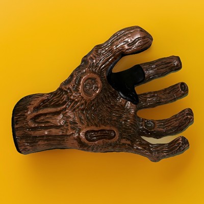Guitar Grip ENT-WISTLE Left Hand Wall Hanger Faux Wood - Hand Made In USA *Read