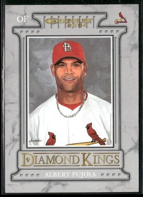 2004 Donruss Diamond Kings Albert Pujols #3 ~ NM-MT ~