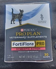 Purina FortiFlora PRO Feline Prebiotic Probiotic Supplement 30 Sachets
