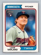 Louie Varland 2023 Topps Heritage Rookie #46 Minnesota Twins