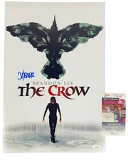 James O'Barr signed 12x18 Poster Creator The Crow JSA Authentication