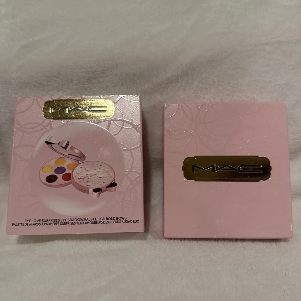 MAC Eye Love Surprises Lidschattenpalette x 6 kräftige Schleifen Urlaub neu im Karton - Bild 2 von 4