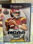 NCAA Football 2004 Nintendo GameCube Console Game CIB Complete Tested Very Good