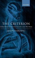 Jason Harding | The Criterion | Buch | Englisch (2002) | Gebunden | OUP Oxford