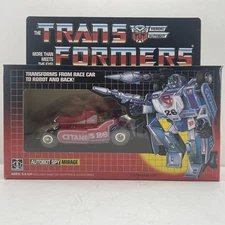 Transformers G1 Red Mirage Autobot Spy Action Figure Reissue Toys New in Box
