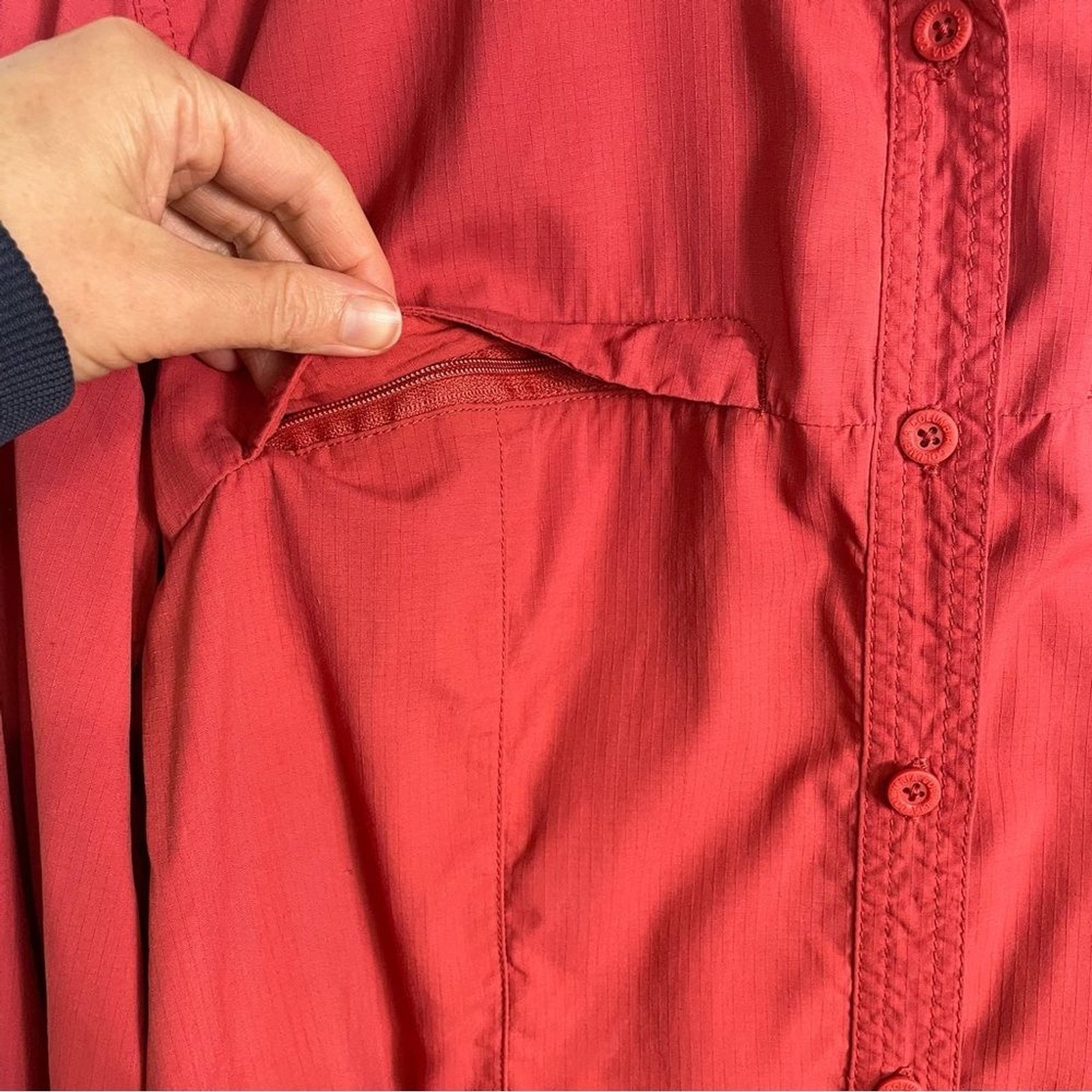 Columbia Women's GRT Button Down Long Sleeve Shirt Size Large thumbnail 8