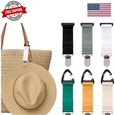 6 Pcs Hat Clip for Travel on Bag, Beach Vacation/Cruise Essentials Hats Holde...