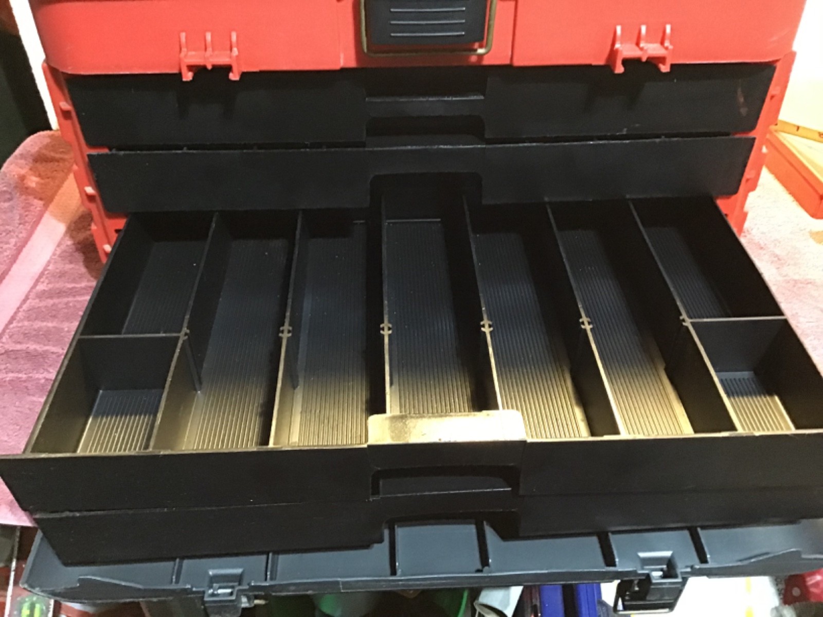 Plano 858 Tackle or Tool Box with 4 pull out drawers