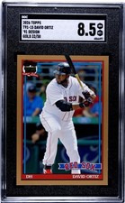 2026 Topps Series 1 - 1991 Topps Baseball David Ortiz #T91-15 Gold /50 SGC 8.5