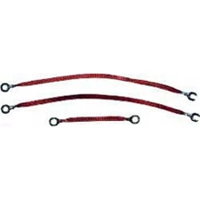 1969 Camaro; Ground Strap Set;  6 Cylinder; for Engine & Subframe Grounding; 3