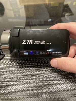 NBD Video Camera 2.7K Ultra HD 42MP Recorder 3.0'' Camcorder For Youtube TESTED