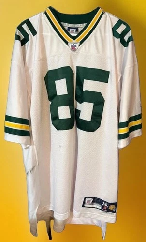 Reebok 2XL Green Bay Packers Greg Jennings Football 🏈 Jersey 