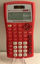 Texas Instruments TI-30X IIS Scientific Calculator Red With Cover New