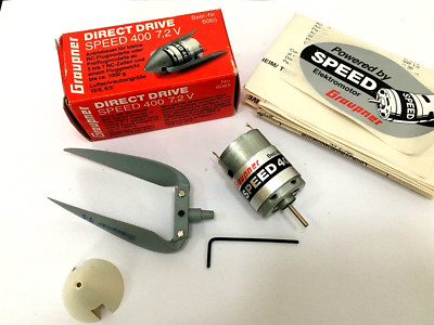 GRAUPNER DIRECT DRIVE SPEED 600 8,4 V SET PROPULSIONE PER AEREO  ART 1162