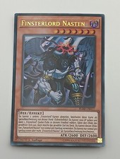 Yu-Gi-Oh! Einzelkarte Finsterlord Nasten bespielt