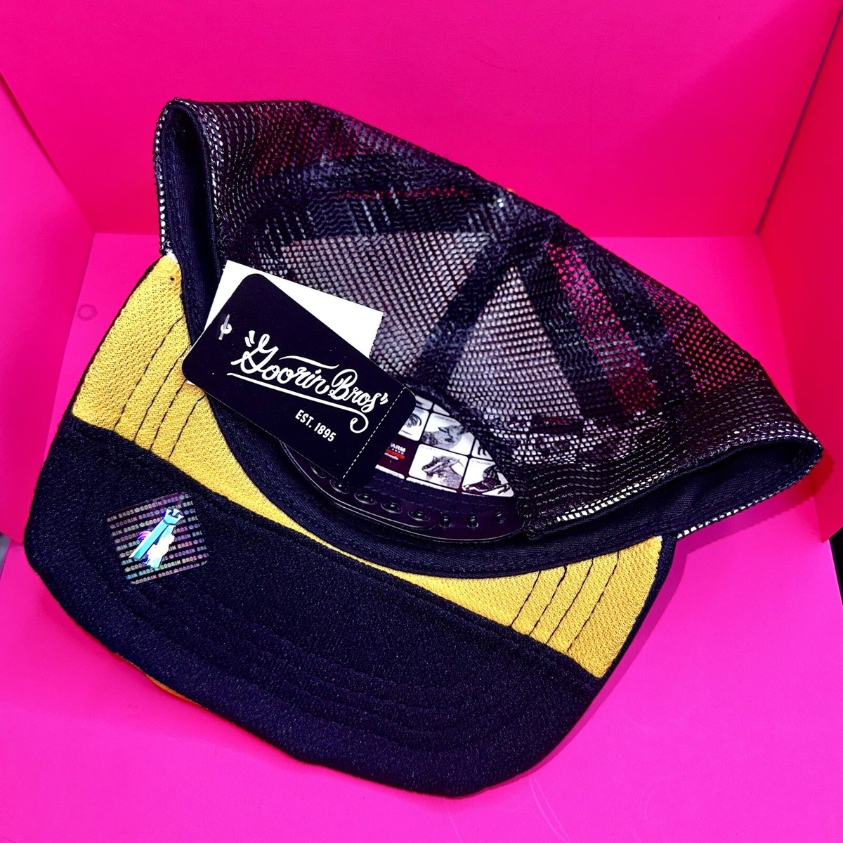 Goorin Bros Hat Evgeni Malkin Penguin Geno Jersey Rare Name Plate/Shoulder  #71