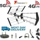 TV Aerial 4G + 5G Triple Boom 48 Element Freeview Digi HD Indoor Outdoor Kit