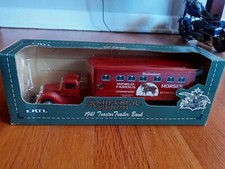Ertl Anheuser Busch 1941 Tractor Trailer/Bank - Clydesdales 1993  9553 NIB